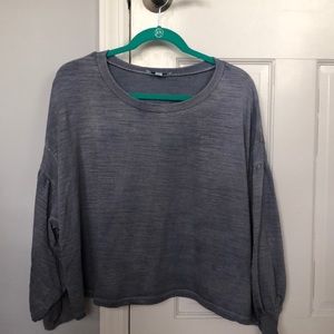 Faded blue long sleeve comfy long sleeve